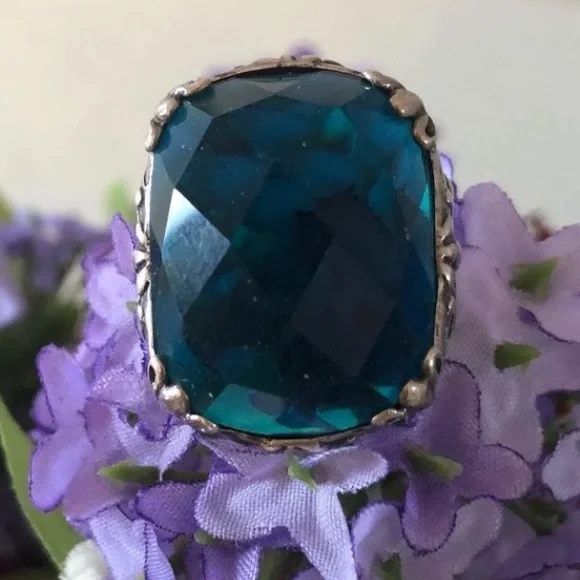 Silpada Sterling Silver Caspian Sea Ring R2456 Size 7